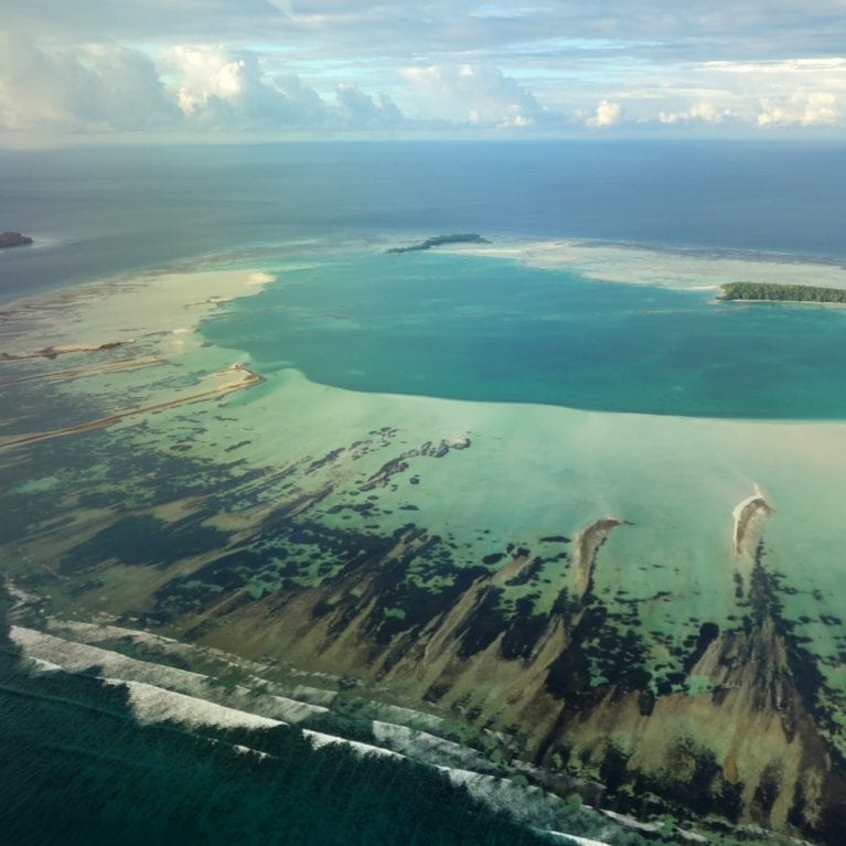 D’Arros Island and St Joseph Atoll lie in the remote Western India Ocean about 250 kilometres from Mahé, the most populous island in the Seychelles. D’Arros and St Joseph are separated by a narrow, 70-metre-deep channel. Photo by Michael Scholl | © Save Our Seas Foundation