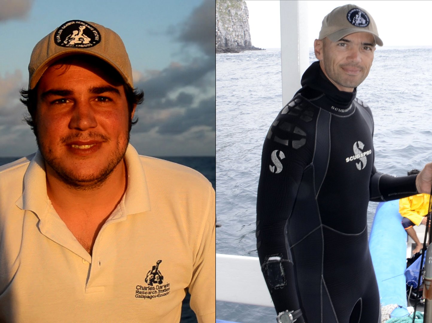 Researchers Pelayo Salinas de León and David Acuna recently began their expedition.